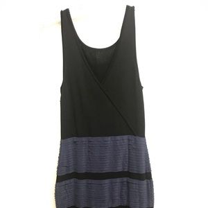 Rag and Bone cross backbodycon dress